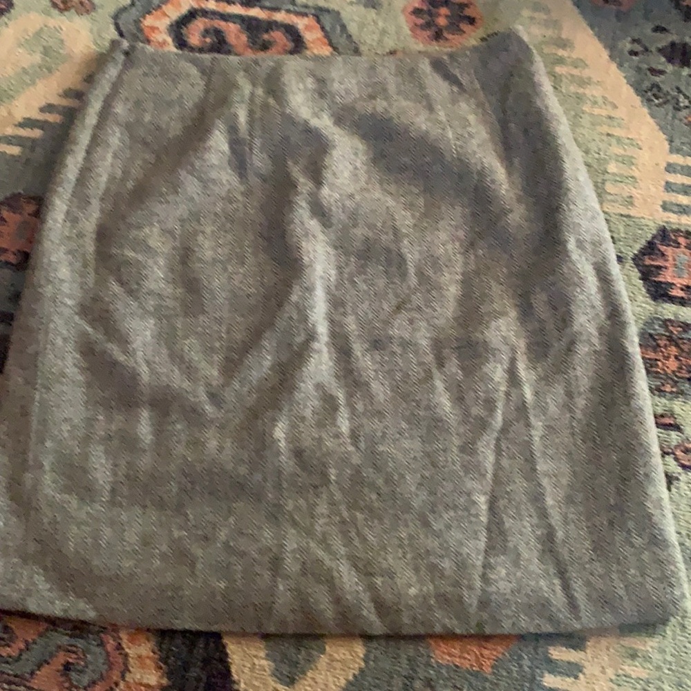 Talbots grey skirt size 2